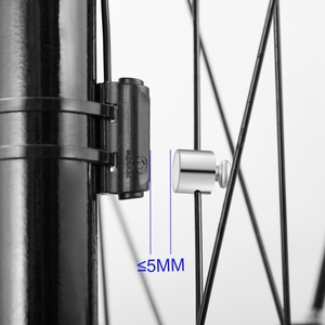 Ordenador de bicicleta con cable 19 funciones velocímetro de bicicleta táctil odómetro Ordenador de bicicleta impermeable con retroiluminación - Product Image 4