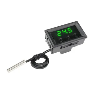 Termostato Digital DC 12V W1209, placa de Control de temperatura, rojo, azul, verde, LED, impermeable, Sensor NTC, módulo controlador de termómetro - Product Image 4