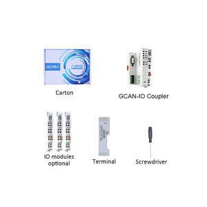 Adattatore Modbus RTU 24V DC Standard Modbus Slave Support CRC Check la struttura scalabile può collegare fino a 32 moduli I/O - Product Image 6