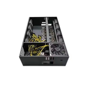 847 conjunto completo de chasis de servidor silencioso con 8GPU 65mm ranura PCIe DDR memoria de vídeo y ventilador enfriador para RX580/RX5700XT/RTX3080/RTX3090 - Product Image 3