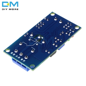 Módulo de relé de tiempo de 12V CC, temporizador de relé de retardo de tiempo Normal abierto, interruptor de Control de relé, potenciómetro ajustable, indicador LED - Product Image 2
