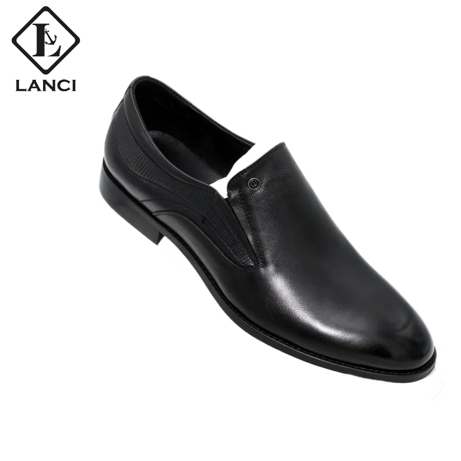 LANCI 2023, производители обуви на заказ, мужские высококачественные кожаные роскошные мужские мокасины, Классическая обувь