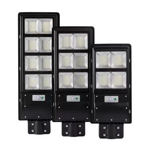 Yeni teknoloji güç Streetlight işık kumandalı Radar Reation uzaktan kumanda sokak lambası 300 watt LED güneş IP67 80 yol DC 6V - Product Image 4
