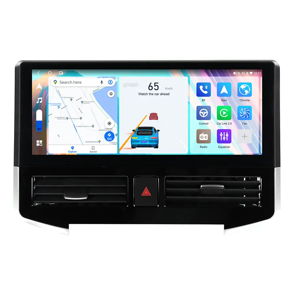 MEKEDE-Radio de coche con pantalla táctil para Toyota Land Cruiser 2014-2021 360 cámara panorámica, Android 4G LTE, WIFI