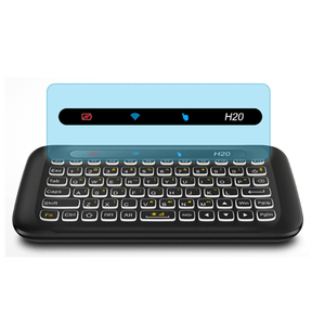 H20 Mini teclado inalámbrico retroiluminación Touchpad Air Mouse IR Leaning Control remoto para Android Box Smart TV Windows - Product Image 2
