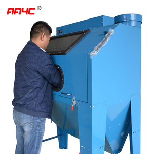 AA4C 420L kumlama dolabı kum kumlama kabini kumlama makinesi AA-SBC420 - Product Image 6