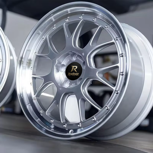 Custom 5x120 5x114.3 5x112 Liga de Passageiros Car Rodas, 17-26 polegadas, 2 peças forjadas profundas rodas côncavas para BMW, BBS LM-R - Product Image 4