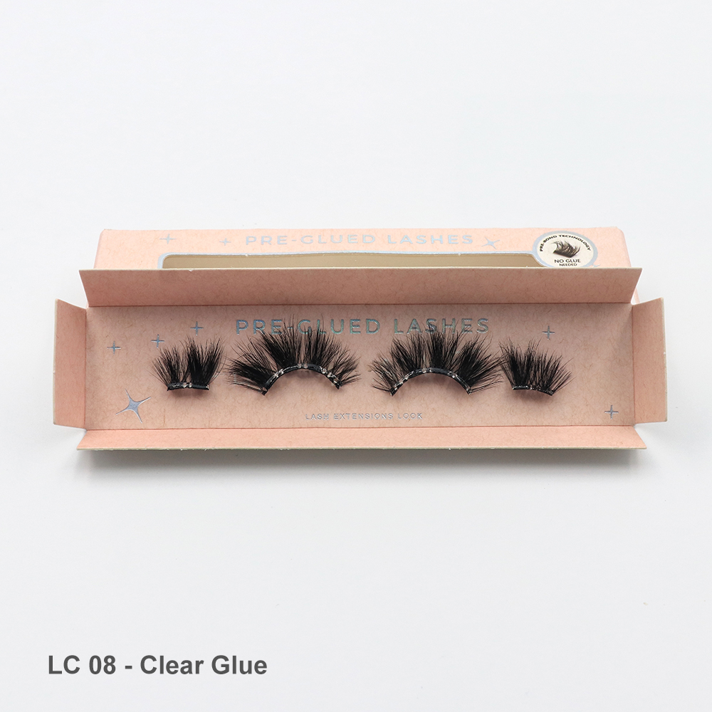 1 Pair - LC 08 - clear glue