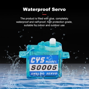 CYS-S0005 прямая продажа, аналоговый GPS RC сервопривод SG90, 5 г, 0,8 г/1 кг, крутящий момент, детали мини-RC лодки, суперлегкая металлическая пластиковая шестерня 4 мм - Product Image 3