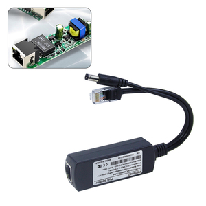 Gigabit PoE Splitter 12V 2A Output with <strong>IEEE</strong> 802.3af/at Standard Compliant 10,100,1000Mbps Power Over <strong>Ethernet</strong> Splitter Adapter - Product Image 4