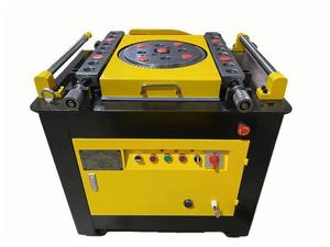 自動テーブルギア鉄筋ベンダースチールコーターマシンモーターエンジン付きステンレス鋼曲げ機
