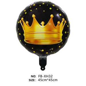 Huaien Của Nhà Máy 18Inch Đầy Màu Sắc Nhôm Lá Sinh Nhật Bóng Bay Khuôn Mẫu Phim Sinh Nhật Wedding Party Trang Trí - Product Image 6