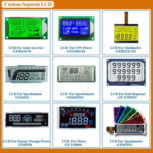 OEM e ODM LCD Factory TN VA schermo LCD monocromatico nero BTN modulo Display LCD personalizzato Display a 8 cifre a 7 segmenti - Product Image 6