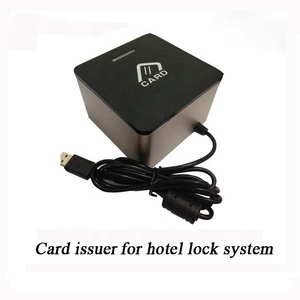 Hotel proximidad RFID 125khz lector de tarjetas USB escritor codificador de programador