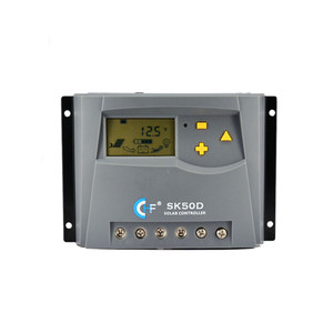 Controlador PWM del sistema de energía solar de fábrica de fuente de fuerza de China 50a 12v24v 36v48v controlador de carga solar para uso doméstico - Product Image 1