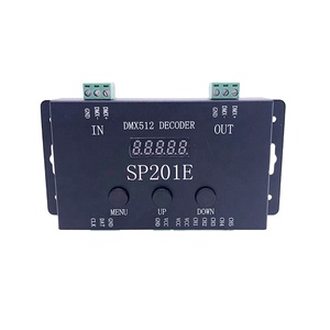 SP201E кнопка управления встроенным узором 99 видов DMX512 Контроллер декодера WS2812B UCS1903 TM1804 - Product Image 2