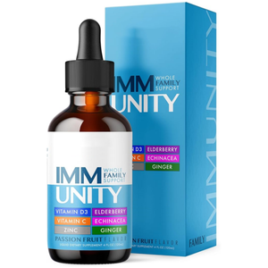 OEM Private Label Vegan Trace Mineral Drops Immune 6-in-1 Liquid Multivitamin Supplement <strong>Immunity</strong> Drops - Product Image 1