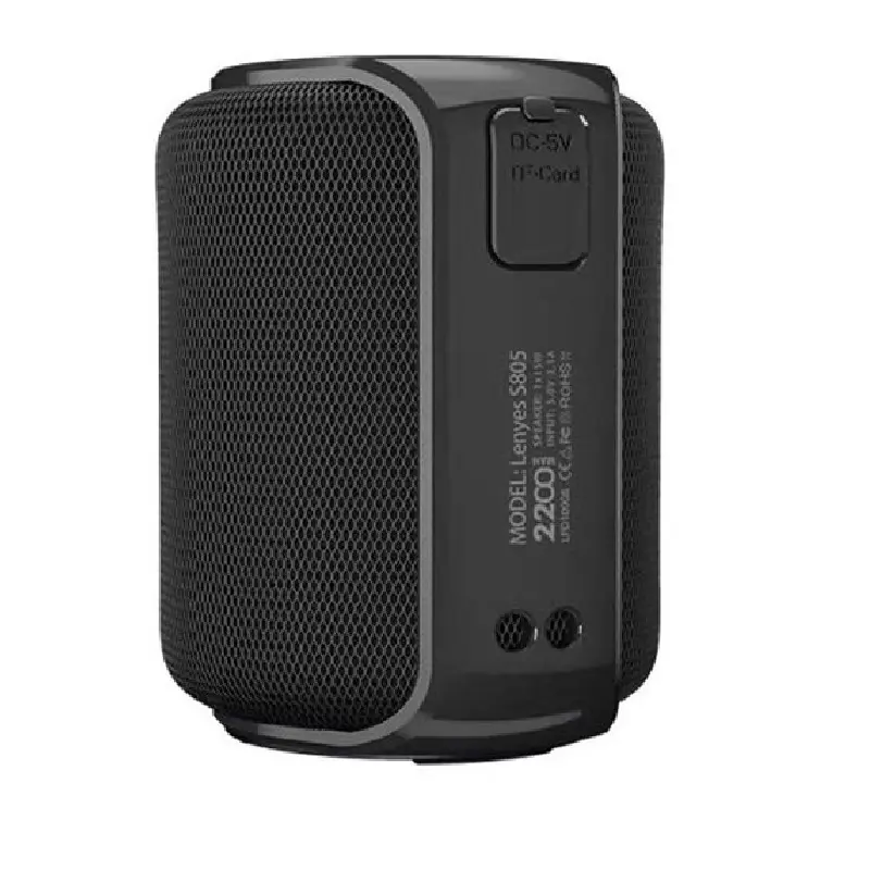 Mini caixa de som amazon portátil sem fio, caixa de som amazon alta qualidade 15w de apoio, hifi, subwoofer à prova d' água ipx6 2021