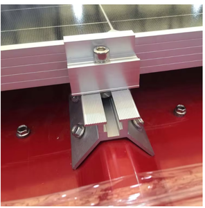 Dễ dàng cài đặt hệ thống lắp đặt mái kim Loại năng lượng mặt trời với khung quang điện AL6005-T5 - Product Image 2