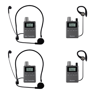 RC2402 Mini Wireless Handheld Walkie Talkie Set 5km Digital GMRS 2W Ausgangs leistung 4G Frequenz bereich für Reiseleiter Duplex - Product Image 6
