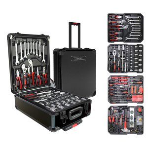 Repair Toolset 799 Piece Combination <strong>Socket</strong> Set Hand Tools with Plastic Case for Home Repair and DIY with Ratchet Wrench - Product Image 1