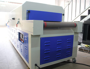 Bán tự động mới Hot Air Đường Hầm Lò băng tải sấy Oven IR sấy đường hầm máy sấy cho lụa Màn hình in ấn - Product Image 4