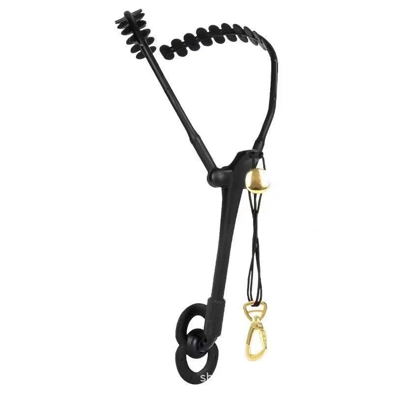strap (with metal adjustment buckle + metal closing hook)