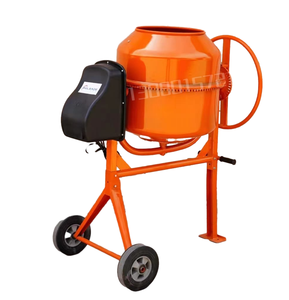 Fabrika doğrudan 120 140 160 200 litre küçük kapasiteli makine elektrikli beton çimento mikseri için yapı araçları - Product Image 2