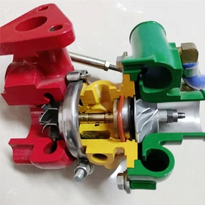 Turboşarj gerçek makinesi modeli 1;1 motor yedek parça model motor emme sistemi parçası öğretim gösteri Turbo - Product Image 4