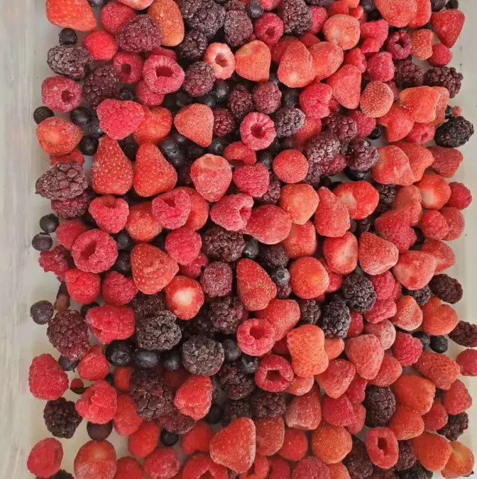 Iqf клубника Замороженные овощи и фрукты качественный выбор Доступные смешанные ягоды