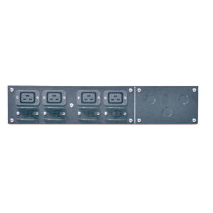 APC SBP6KRMI2U Service Bypass Panel-230V 32A MBB Hardwire <strong>Input</strong> (4) IEC-320 C19 <strong>Output</strong> - Product Image 4