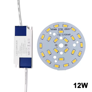 3W-24W SMD5730 ชิปไดโอดเปล่งแสง + เปลือกพลาสติก LED แหล่งจ่ายไฟสําหรับไฟเพดาน LED - Product Image 5