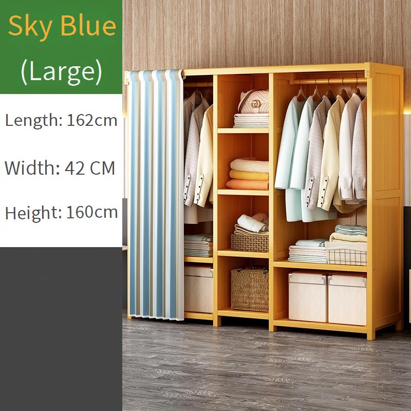 Sky blue-dustproof style-162*42*160cm