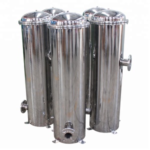 Quick Fitting SS316L Housing 60m3/hour <strong>PP</strong> Cartridge <strong>Filter</strong> for Water Purifying - Product Image 5