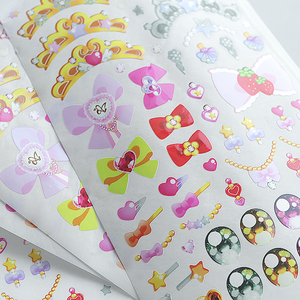 MOQ:500 Custom Die-cut <strong>Sticker</strong> Waterproof <strong>Sticker</strong> Pvc PVC Sheet/roll Cartoon Cup <strong>Sticker</strong> - Product Image 1