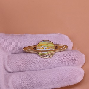 Universe Collection: Planet Hard Enamel Pins <strong>Saturn</strong> Space Science Lover Gorgeous Decor - Product Image 5