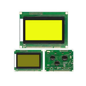 Fonte di fabbrica Display LCD COB 12864 bv2.3 schermo LCD blu giallo 5V modulo LCD schermo 93x70 - Product Image 2
