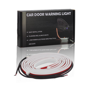 Door Open Warning <strong>Led</strong> Lights Sequential Flow Decorative Light Strip Universal <strong>Red</strong> and White <strong>LED</strong> Strobe Warning Lights - Product Image 1