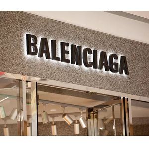 Custom Logo 3D Outdoor Backlit Office Sign with LED <strong>Light</strong> <strong>Source</strong> for Business - Product Image 3