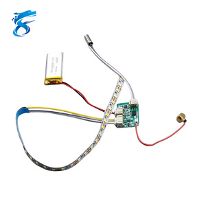 Wiederauf ladbarer batterie betriebener Berührungs sensor Aktiviertes LED-Lichtst reifen modul für Tisch tisch lampe - Product Image 1