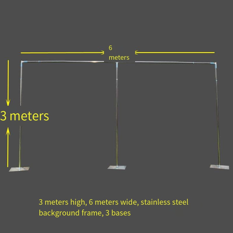 3m height, 6m width