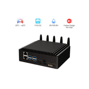 Operación estable Mini Control industrial PC I3 CPU Gestión eficiente de disipación de calor Sistema operativo Android Ubuntu Linux - Product Image 1