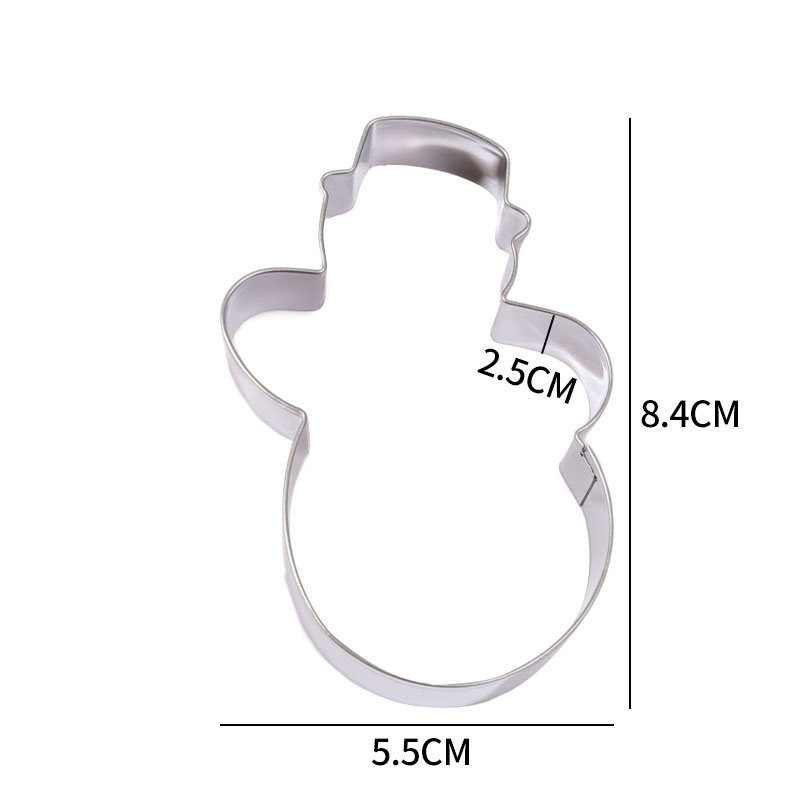 Bonhomme de neige argenté