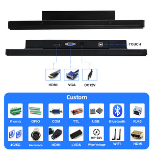 Industrial Monitor with 178&deg; Wide Viewing Angle Moisture Dustproof DP VGA DVI Serial Interface Automatic Screw Vision <strong>Detection</strong> - Product Image 3
