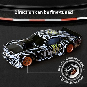 2.4G RC Drift araba 1/43 4WD uzaktan kumanda araba yüksek hızlı dört tekerlekten çekiş radyo kontrollü Mini yarış arabası Model çocuk oyuncak hediye - Product Image 4