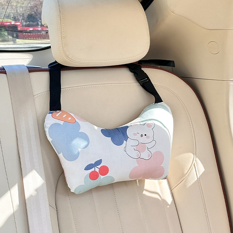Petit oreiller de couchage pour enfants - Rabbit Paradise