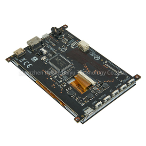 Raspberry Pi Touchscreen-Monitor 800*480 Ips Kapazitiver Touchscreen 5-Zoll-HD-MI Touch-LCD-Display mit VGA-und HD-MI anschlüssen