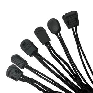 Guanfeng Wholesale PP Cord Puller Hoodie <strong>String</strong> Cord End <strong>Elastic</strong> Stopper Small Cord End Clasp - Product Image 1