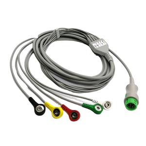 Biocare Im12/Edan X12/minminbeneview T5 T8 UMEC12 uyumlu tıbbi sarf malzemeleri ekg kablosu - Product Image 1
