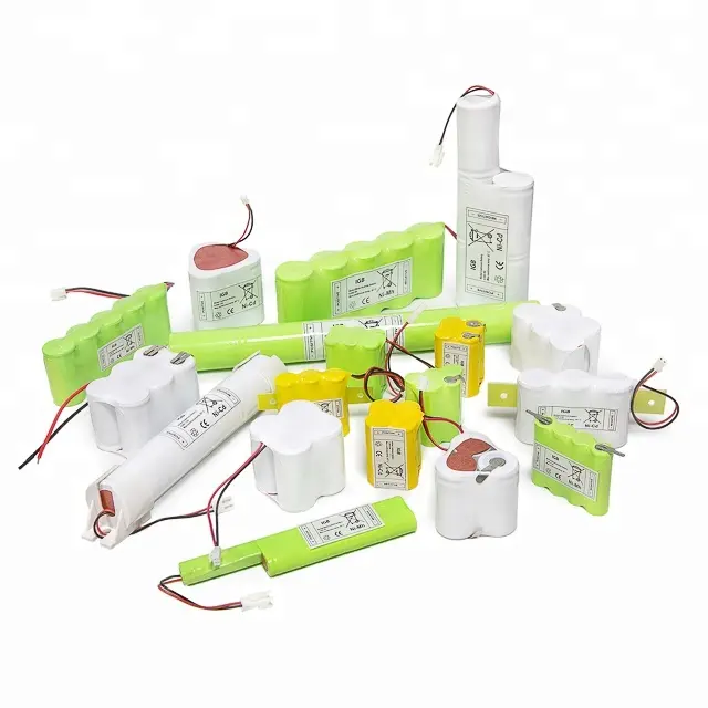 Wiederauf ladbare 1,2 V 2,4 V 3,6 V 4,8 V NIMH-Batterie mit kunden spezifischer Kapazität